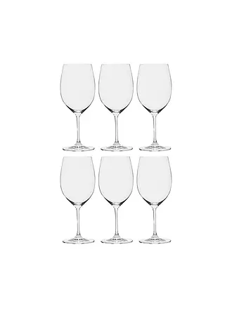 RIEDEL | Rotweinglas 6-er Set VINUM Cabernet Sauvignon / Merlot | transparent
