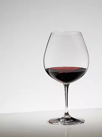 RIEDEL | Rotweinglas VINUM 4-er Set Pinot  Noir | transparent