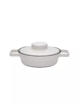 RIESS | Emaille Pfanne mit Deckel 