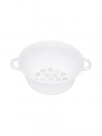 RIESS | Gemüsesieb weiß 26cm | weiss