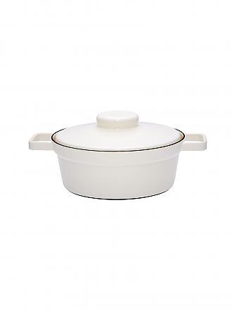 RIESS | Kasserolle Aromapot Truehomeware 24cm / 2l Grau | weiss