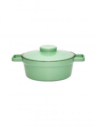RIESS | Kasserolle Aromapot Truehomeware 24cm / 2l Grau | grün