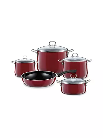 RIESS | Kochgeschirr-Set 5-tlg. (Rosso) | beige
