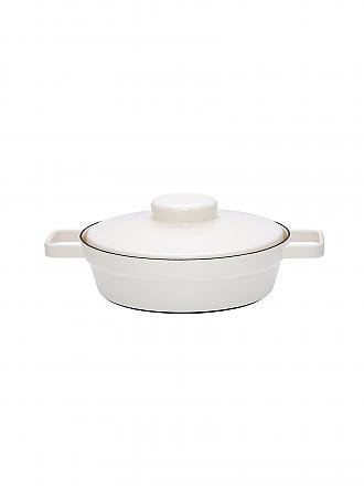 RIESS | Pfanne mit Deckel Truehomeware 24cm Grau | weiss