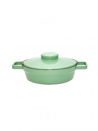 RIESS | Pfanne mit Deckel Truehomeware 24cm Grau | grün