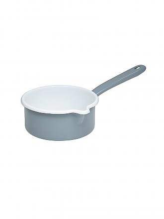 RIESS | Stielkasserolle mit Ausguss 14cm / 0,75l Pure Grey | grau