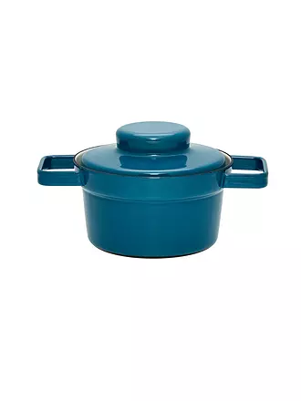 RIESS | Topf mit Deckel Aromapot Truehomeware 16cm / 0,75l Grau | blau