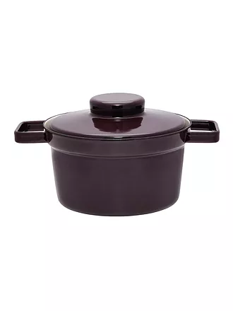 RIESS | Topf mit Deckel Aromapot Truehomeware 20cm / 1,75l Aubergine | grau