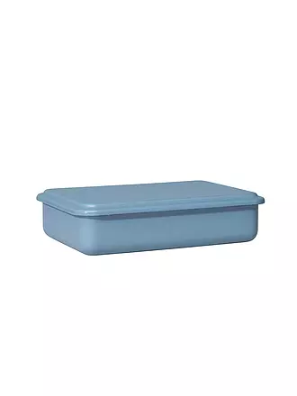 RIESS | Vorratsbehälter mit Deckel 23x15x5cm Salbeigrün | hellblau