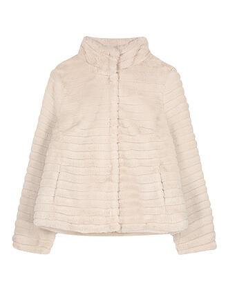 RINO&PELLE | Jacke in Felloptik DAVOR | creme