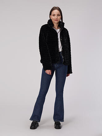 RINO&PELLE | Jacke in Felloptik DAVOR | creme