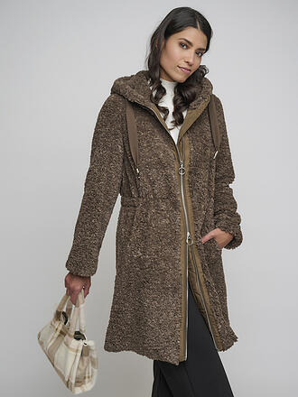 RINO&PELLE | Jacke in Felloptik LOEKY | olive