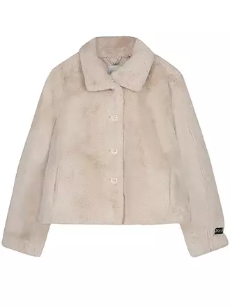 RINO&PELLE | Jacke in Felloptik VIE | creme