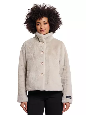 RINO&PELLE | Jacke in Felloptik VIE | creme