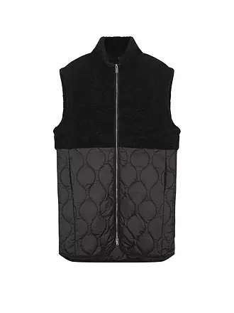 RINO&PELLE | Steppgilet JANNE | schwarz