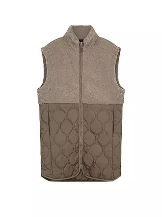 RINO&PELLE | Steppgilet JANNE | schwarz