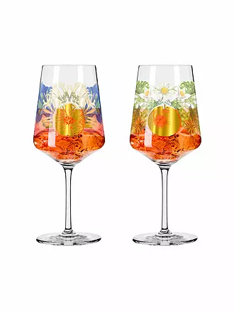 RITZENHOFF | Aperitifglas 2er Set SOMMERRAUSCH APERIZZO #17 und #18 Sixto-Juan Zavala | bunt