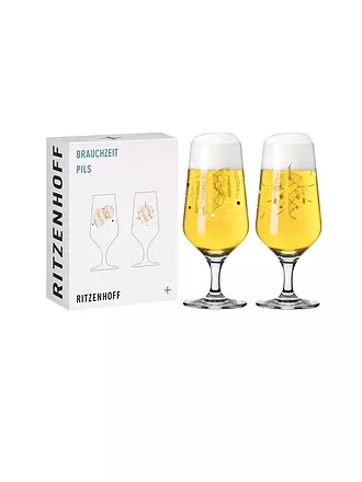 RITZENHOFF | Bierglas 2er Set Brauchzeit Andreas Preis 2022 | bunt