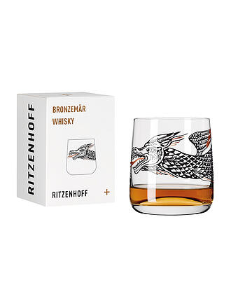 RITZENHOFF | Bronzemär Whiskyglas Olaf Hajek 2020 | schwarz