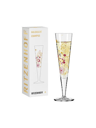 RITZENHOFF | Champagnerglas Goldnacht 2022 #23 Kathrin Stockebrand | gold