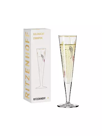 RITZENHOFF | Champagnerglas Goldnacht Champus  #18 Concetta Lorenzo 2021 | gold