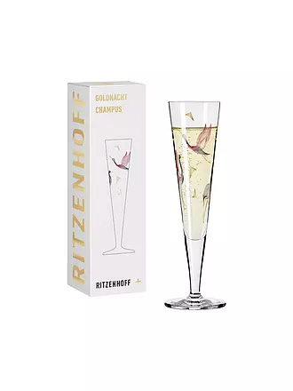 RITZENHOFF | Champagnerglas Goldnacht Champus #15 Christine Kordes 2021 | gold