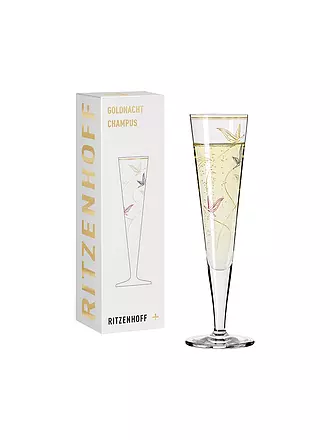 RITZENHOFF | Champagnerglas Goldnacht Champus #17 Concetta Lorenzo 2021 | gold