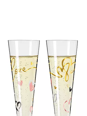 RITZENHOFF | Champagnerglas Set 2er GOLDNACHT | gold