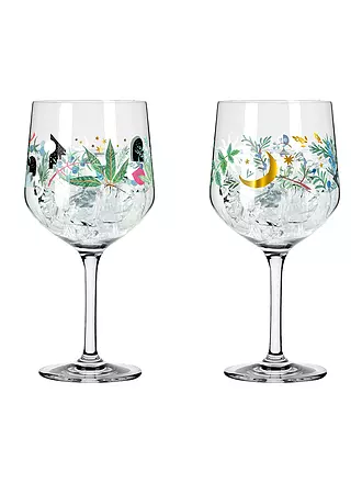 RITZENHOFF | Gin Glas 2-er Set BOTANIC GLAMOUR #7 #8 Good Wives | bunt