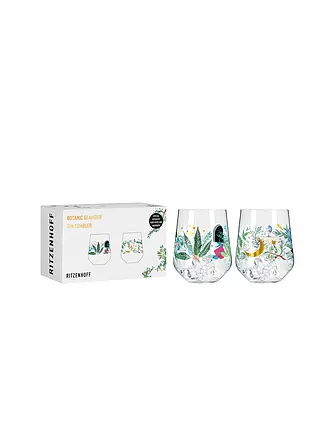 RITZENHOFF | Gin Tumbler 2-er Set BOTANIC GLAMOUR #7 #8 Good Wives | bunt