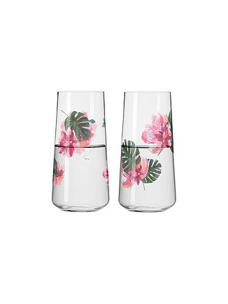 RITZENHOFF | Universalglas Set 2er SOMMERSONETT D-Tox | rosa