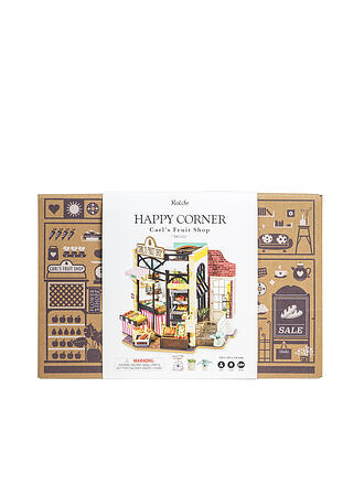 ROBOTIME | 3D Konstruktion - Carl’s Fruit Shop DG142 Vegetable Market DIY Miniature | keine Farbe
