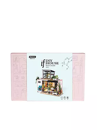 ROBOTIME | 3D Konstruktion - Kevin's Studio DG13 DIY Miniature Dollhouse Music Studio | keine Farbe
