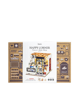 ROBOTIME | 3D Konstruktion - Nancy’s Bake Shop DG143 Bakery Store Miniature | keine Farbe