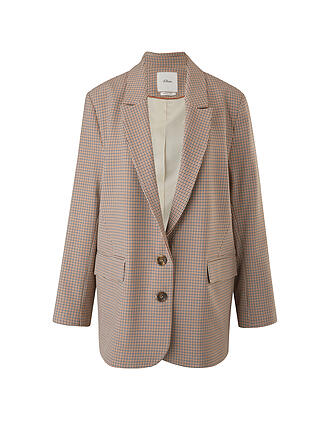 S.OLIVER BLACK LABEL | Blazer Boyfriend Fit | camel