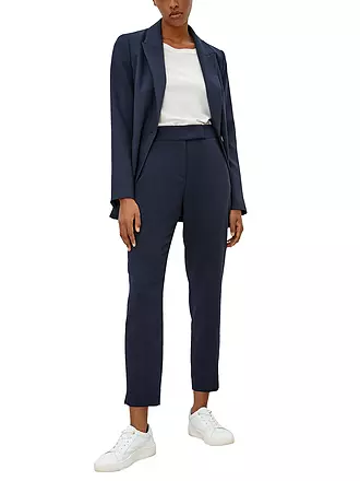 S.OLIVER BLACK LABEL | Businesshose Slim Fit 7/8 | blau