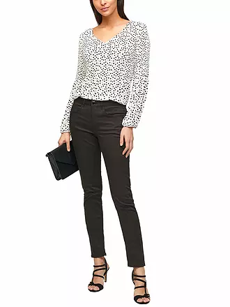 S.OLIVER BLACK LABEL | Hose Slim Fit | schwarz
