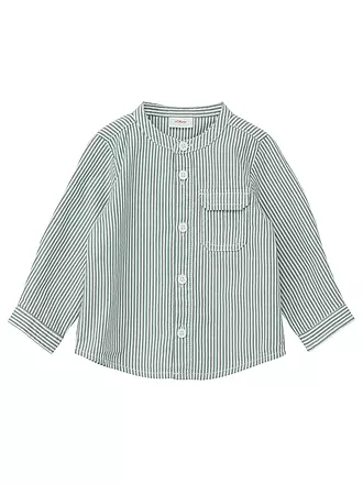 S.OLIVER | Baby Hemd | dunkelgrün