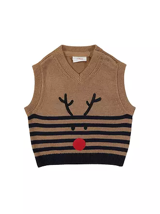 S.OLIVER | Baby Pullunder | hellbraun