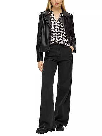 S.OLIVER | Bluse | schwarz