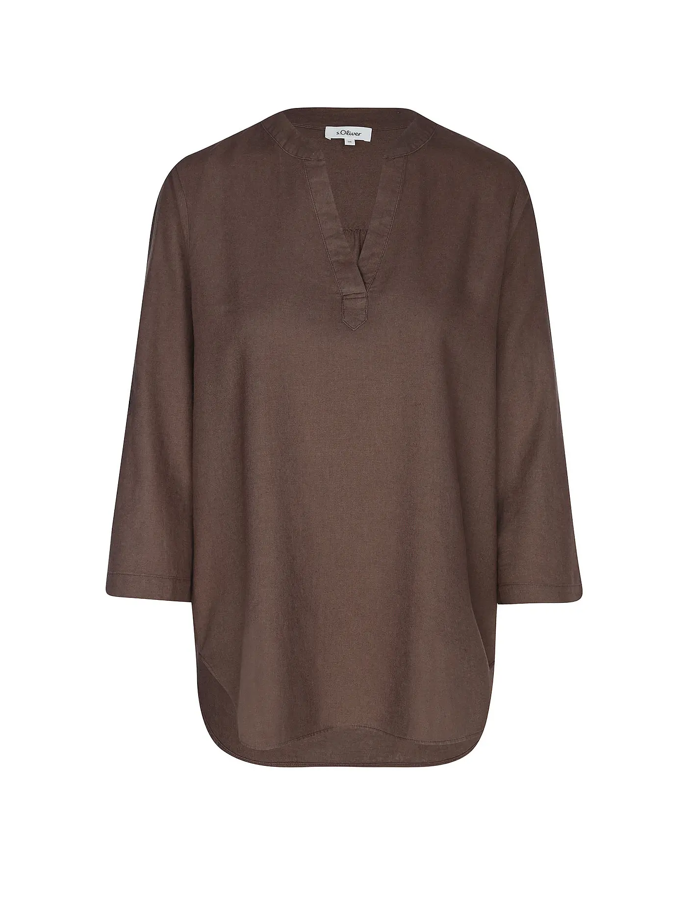 S.OLIVER | Blusenshirt | braun