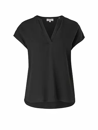 S.OLIVER | Blusenshirt | schwarz