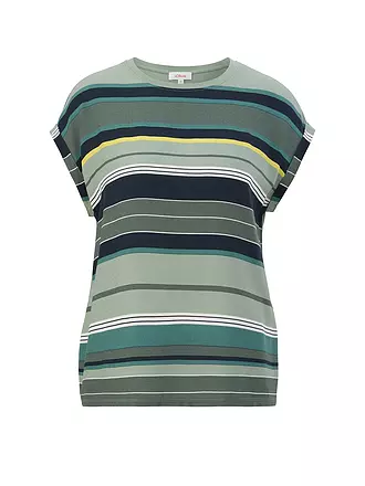 S.OLIVER | Blusenshirt | grün