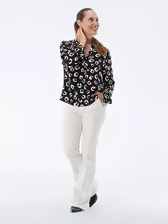 S.OLIVER | Blusenshirt | schwarz