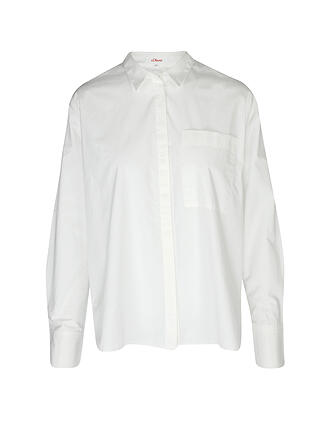 S.OLIVER | Hemdbluse | weiss