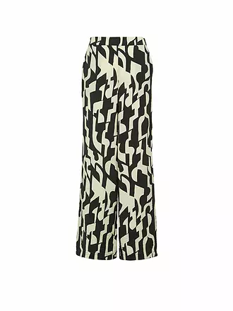 S.OLIVER | Hose Wide Leg | schwarz