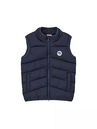 S.OLIVER | Jungen Steppgilet | dunkelblau