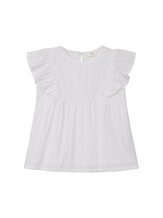 S.OLIVER | Mädchen Bluse | weiss