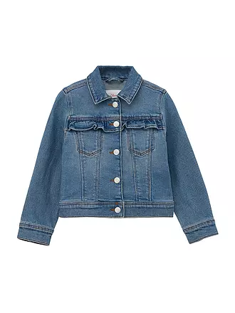 S.OLIVER | Mädchen Jeansjacke | blau