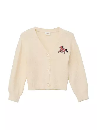 S.OLIVER | Mädchen Strickjacke | creme